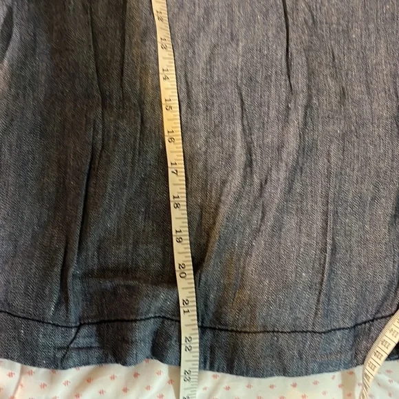 4/$20 Loft one shoulder chambray top size XXSP - Picture 8 of 10